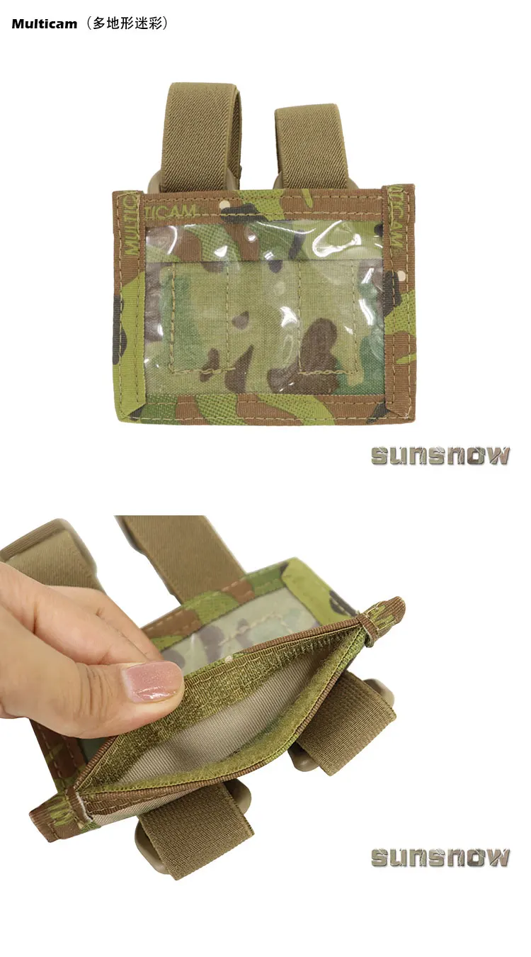 Tactical Training Team Adjustable Arm Waterproof Map Bag 500D DuPont Coadura Fabric