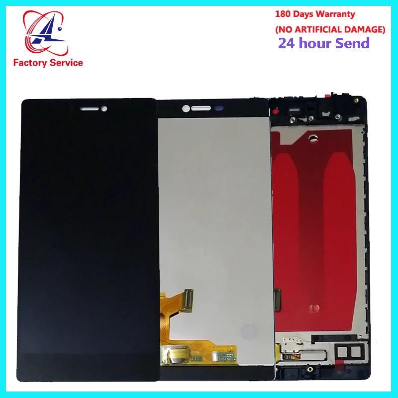 Для Huawei P8 ЖК экран + сенсорный дигитайзер сенсор в сборе Замена с рамкой GRA_L09 GRA_UL00