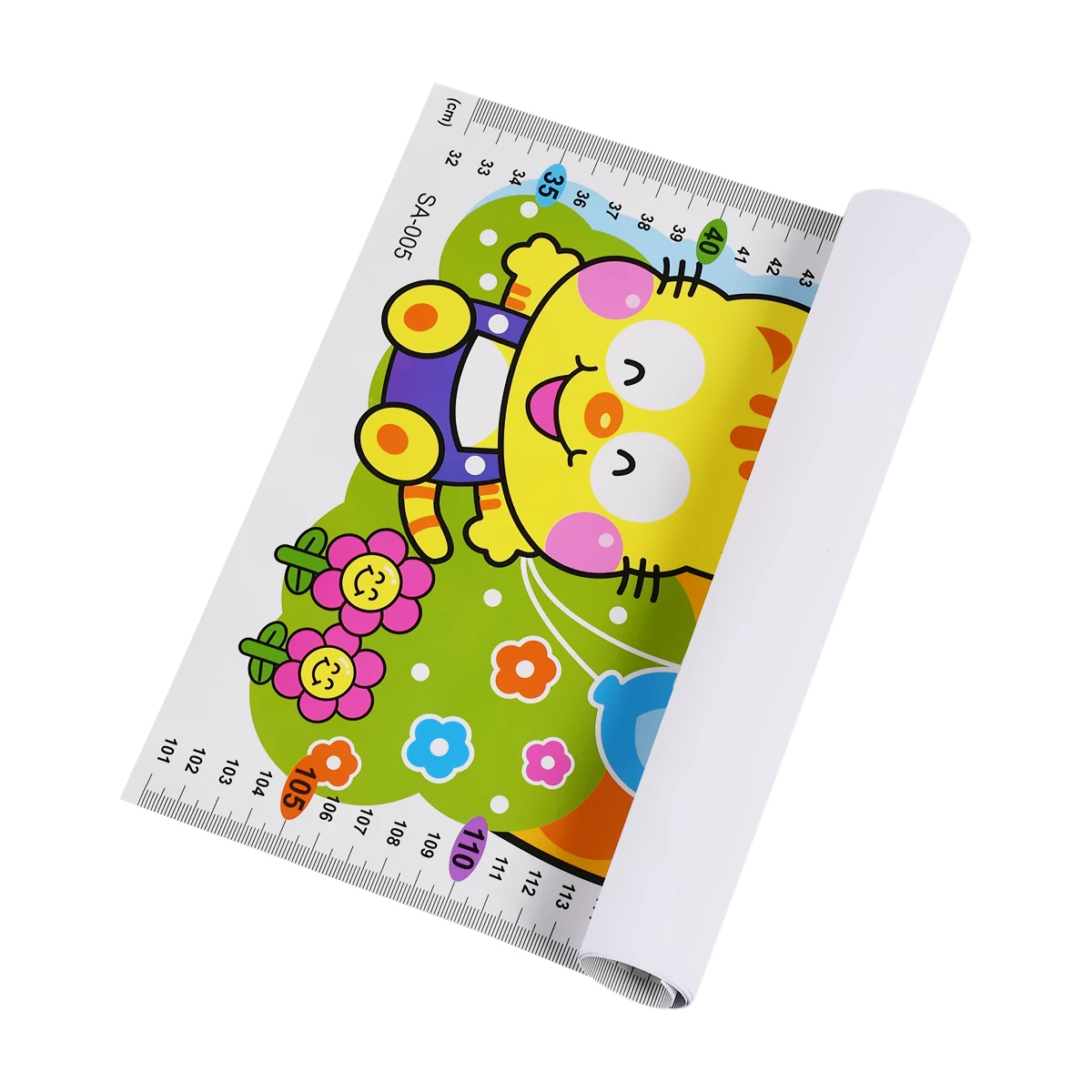 58 дюймовые наклейки на стену с изображением животных из мультфильмов диаграмма