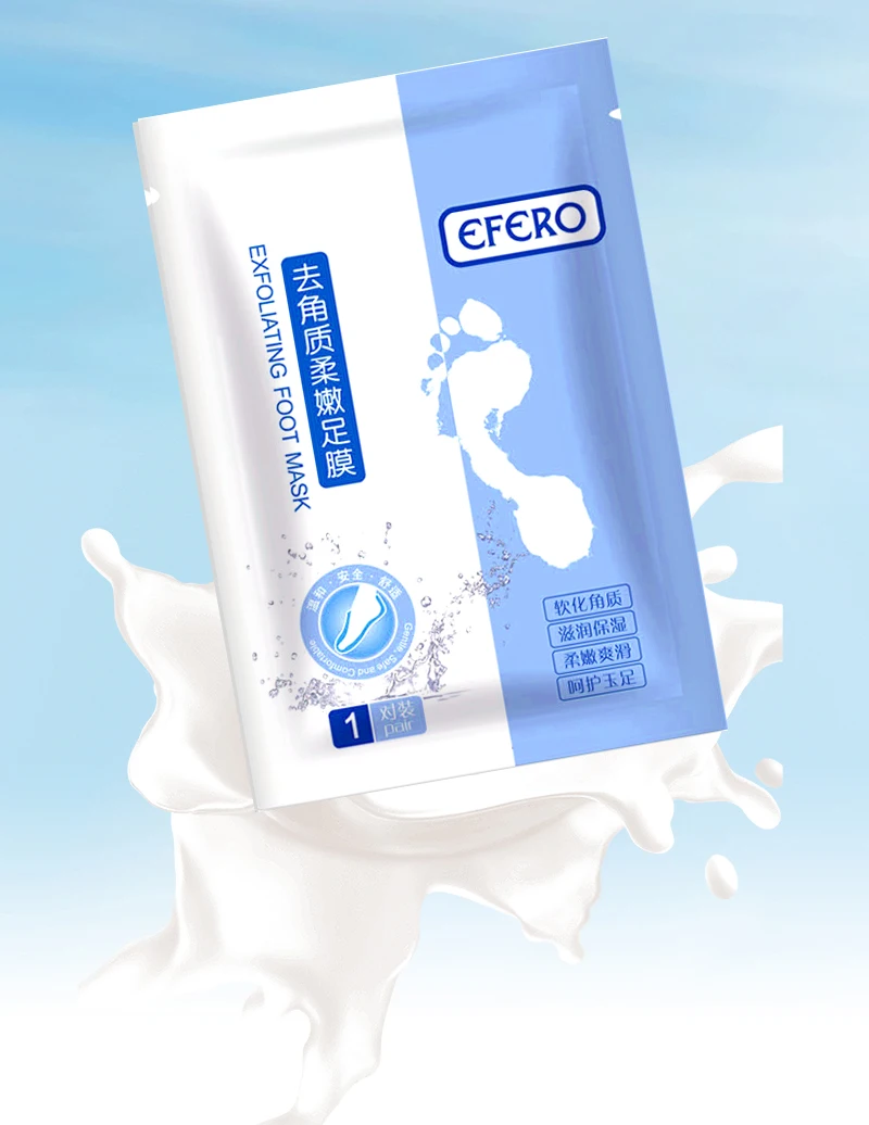 

2pair Exfoliating Whitening Foot Mask Exfoliation Dead Skin Remover Pedicure Socks Foot Mask Peeling Nourishing Foot Patches