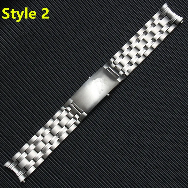 Ремешок для часов из нержавеющей стали 20 мм 22 сменный Браслет omega 007 Seamaster
