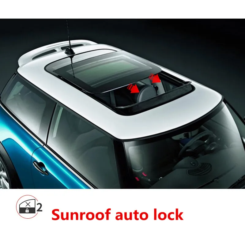 Умный оконный доводчик с модулем OBD + зеркало автоматическим складыванием замок