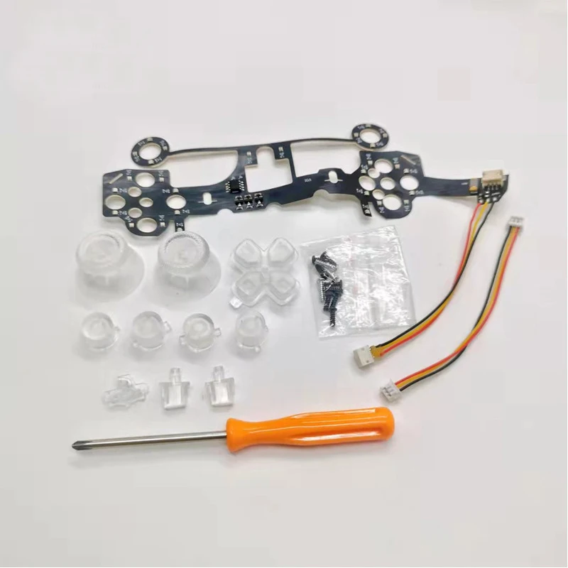 

DIY Модифицированная светодиодная светоизлучающая доска для PS5 беспроводной игровой контроллер аксессуары джойстика