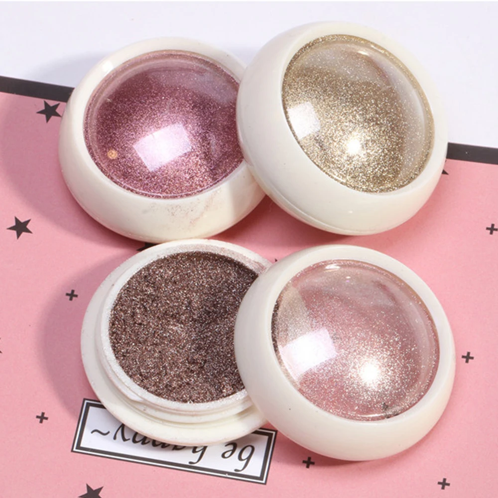 Блестящий Порошок для дизайна ногтей глиттеры Золотая серия порошок сияющий