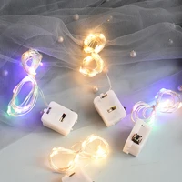 mini fairy lights copper wire led string lights with battery cake bouquet decoration christmas garland home new year decoration