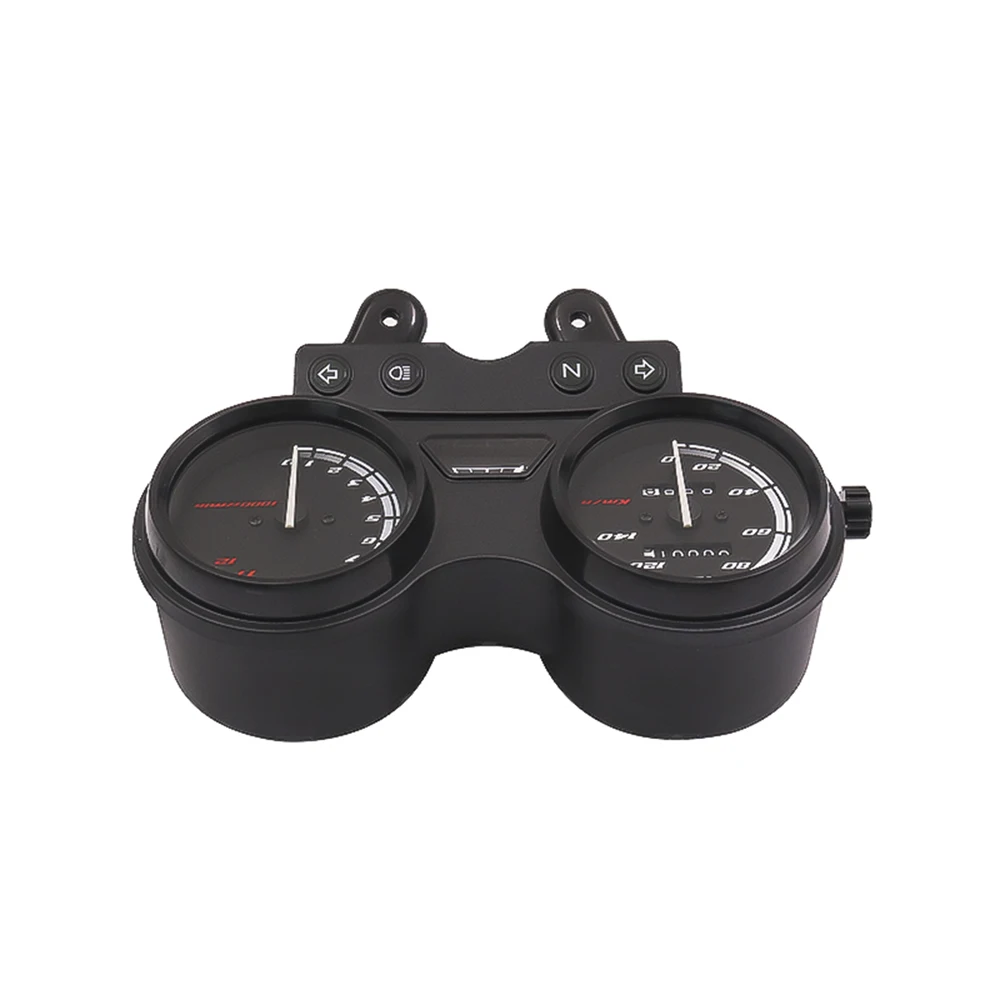 Универсальный спидометр для мотоцикла одометр двойной дисплей инструмент с