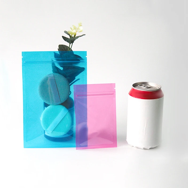 

10pcs Creative Storage bag Self Seal Transparent Ziplock bag Jewelry Organization Home Storage