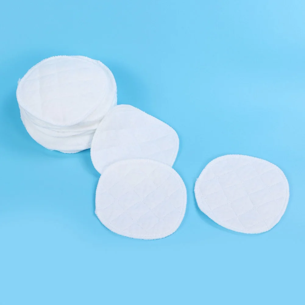 

12Pcs 3-layer Washable Quick Dry Waterproof Comfortable Absorbent Women Nursing Breast Pad Baby Feeding Accessory