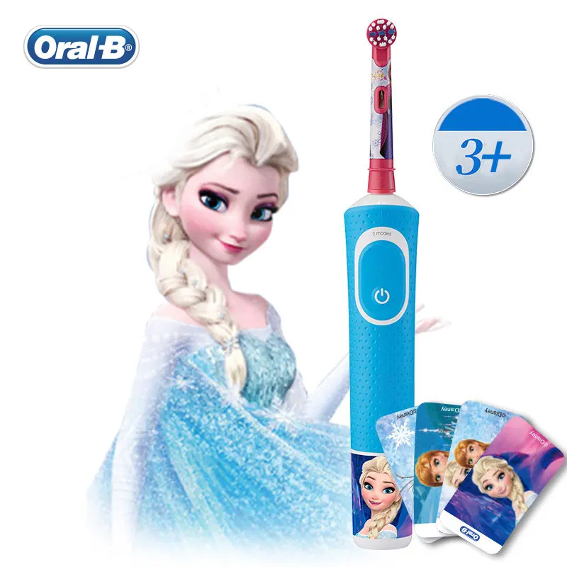 Oral B Детская электрическая зубная щетка Smart Reminder мягкий уход за деснами щетина
