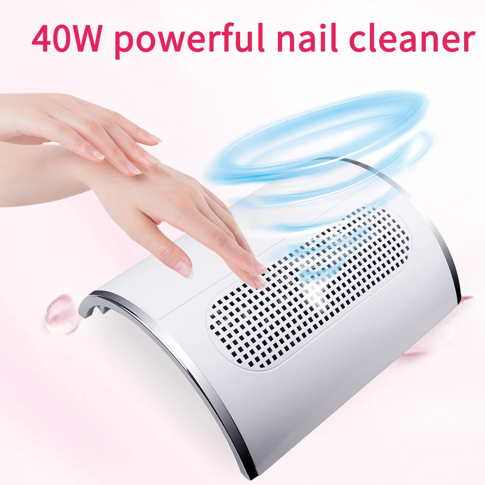 Профессиональный пылесос для маникюра 40 Вт с функциями маникюрный аппарат 2