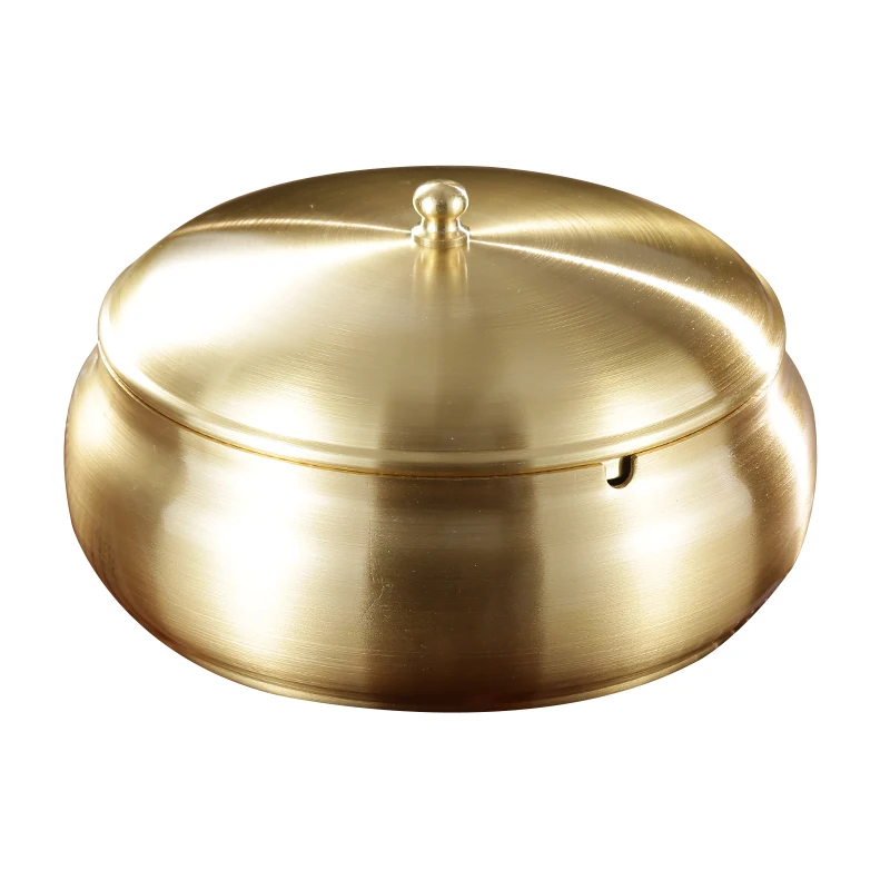 

Все Медь с крышкой бытовой пепельница ремесла творческая большая емкость Гостиная Большой Анти летучей золы пепельница подарок для друга