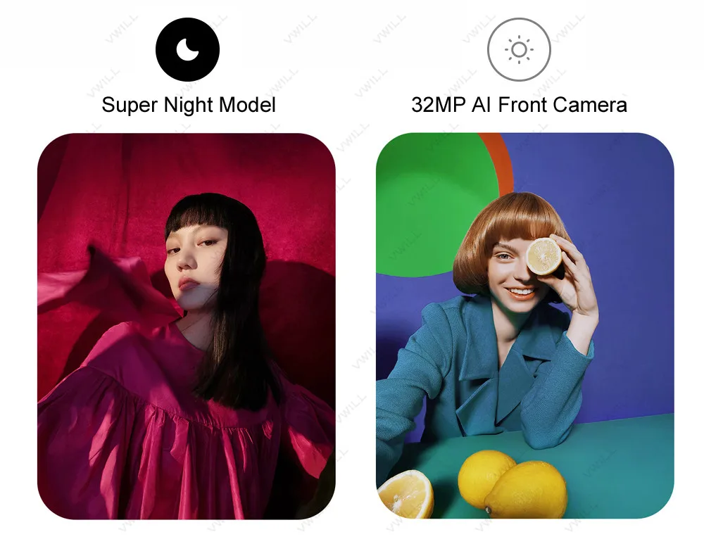 6,26 дюймов HUAWEI Nova 5z мобильный телефон Kirin 810 Восьмиядерный отпечаток пальца ID Поддержка Google play