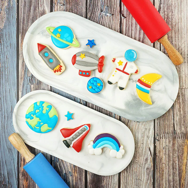 Пространства набор печенья-13 шт.-Fondant(сахарная) пресс для украшения выпечки печенья прессформы для детей праздничная одежда для свадьбы, дня рождения-Нержавеющая сталь, формы для печенья, форма для чебуреков