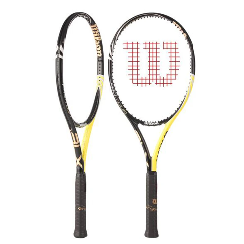 

New Upgraded BLX Pro Tour BLX 96 Tennis Racket Del Potro Dedicated Bottom Line 314g Violent Tennis Training Racket Match Racket