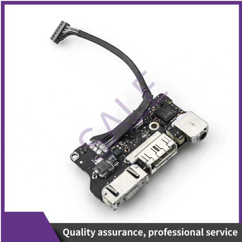 Ноутбук I/O USB аудио DC IN Jack Плата с кабелем 820 3455 A 821 1722 для Apple Macbook Air 13 3 &quotA1466 2013 2015