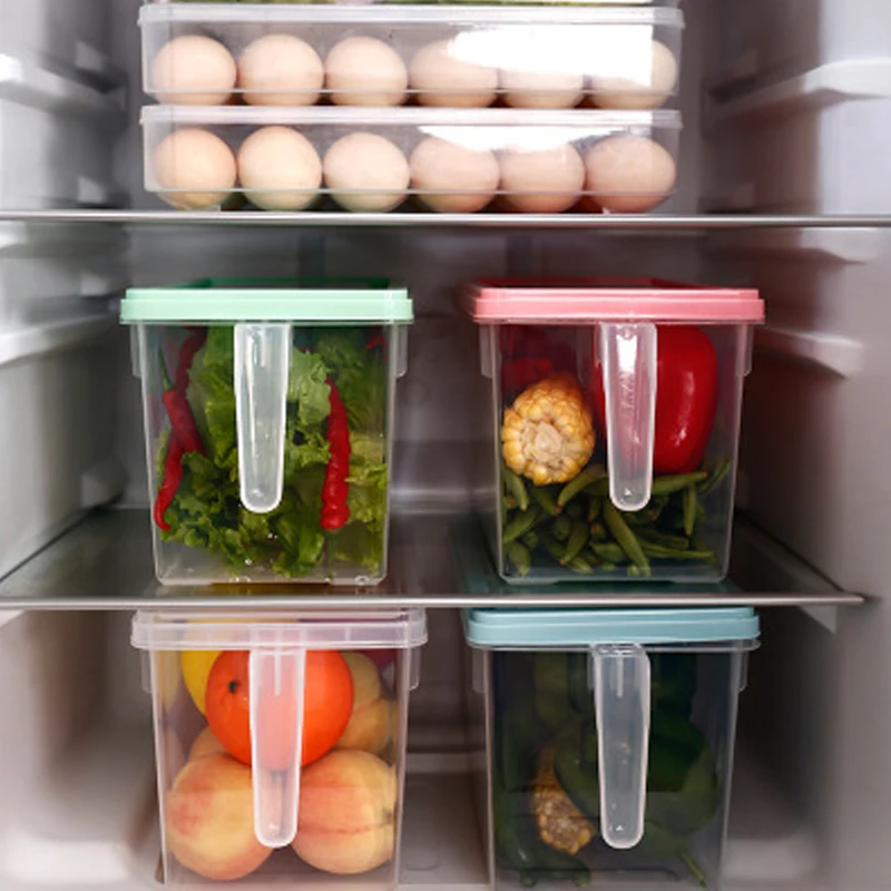 Preservation Box Crisper Save Space Container PP Multi-Layer Moisture Proof Refrigerator Boxes Collection Grain Fresh Keeping | Дом и сад