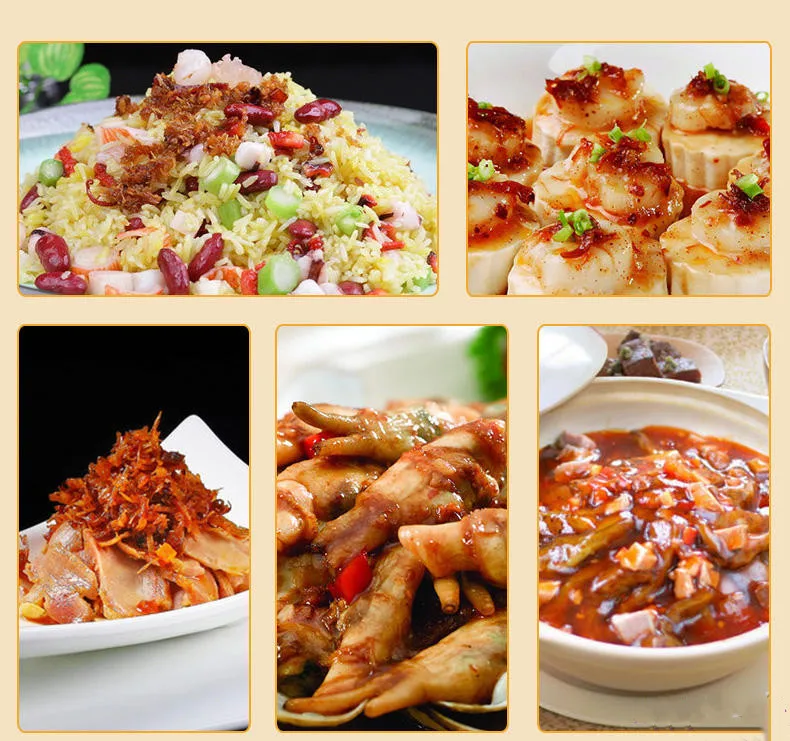 Вкусный чем Лао Ган Ма дополнительный старый соус STTR FRIED гребешки и спаржа в