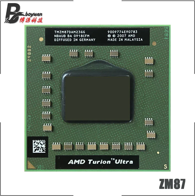 AMD Turion X2 Ultra ZM 87 ZM87 2 4 ГГц двухъядерный двухпоточный процессор TMZM87DAM23GG разъем