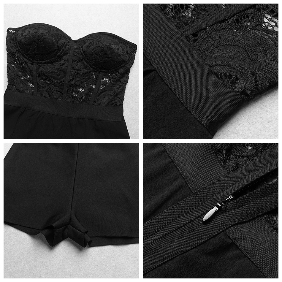 Женское кружевное платье без бретелек элегантное белое Сетчатое с кружевом