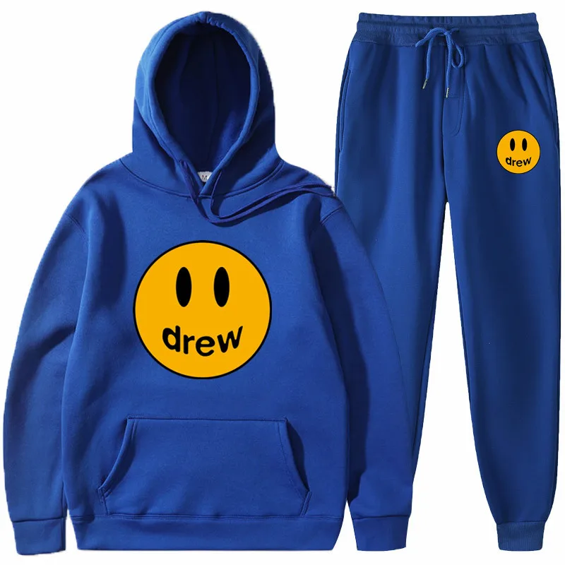 

Men Set Men TrackSuit Men Drew Printed Sweatshirts And Pants