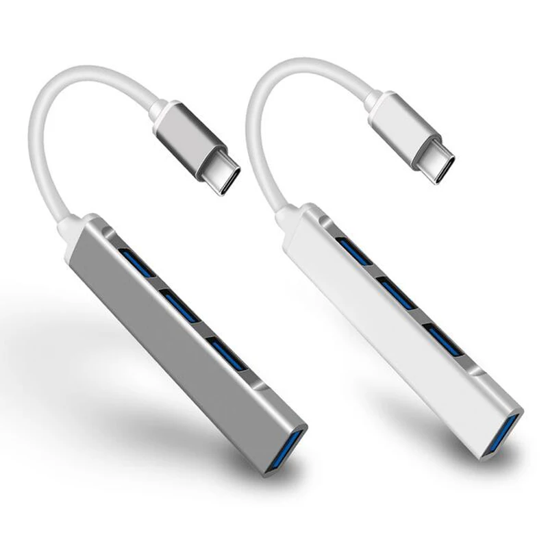 

For Macbook Pro 13 15 Air Mi Pro Lenovo Xiaomi Type C 3.1 HUB USB 3.0 4 Port Multi Splitter Adapter OTG