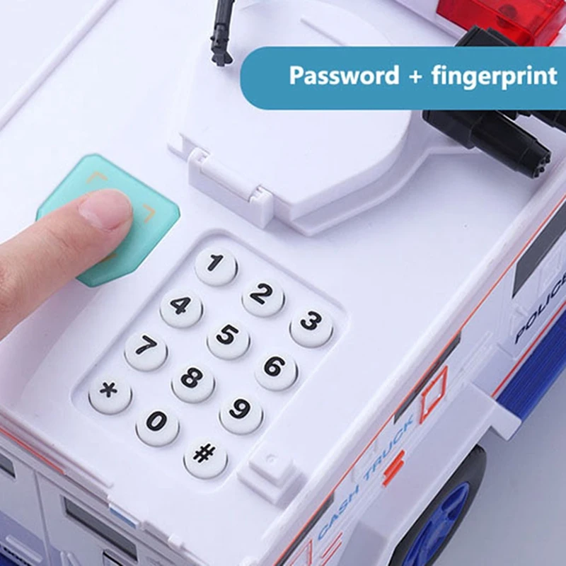 Отпечаток пальца пароль наличные грузовик автомобиль Копилка коробка для