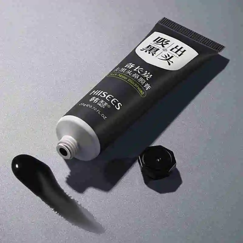 

20g Blackhead Remover Mask Cream Skin Care Shrink Pores Removal Purifying Acne Black Cleansing Peel Head Mask Nose Type W6H2