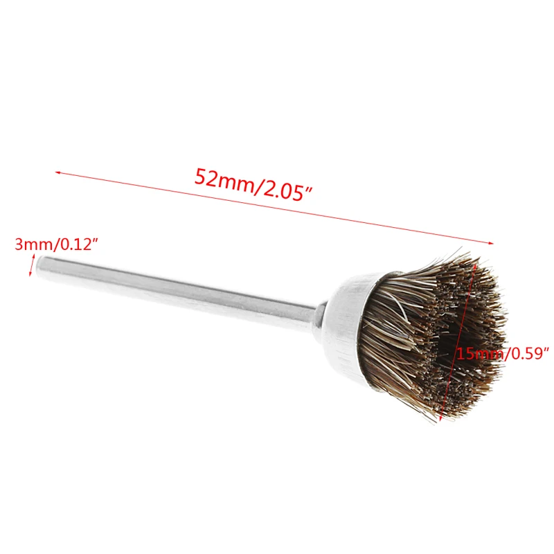 

5Pcs Wheels Rotating Polishing Tool Cup Nylon Polisher Brush Rotary Abrasive