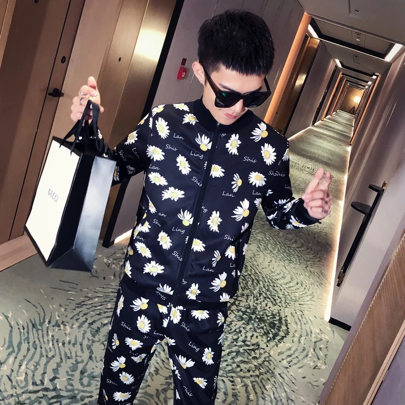 Комплект из 2 предметов спортивный костюм для мужчин мода 2020 осень новый