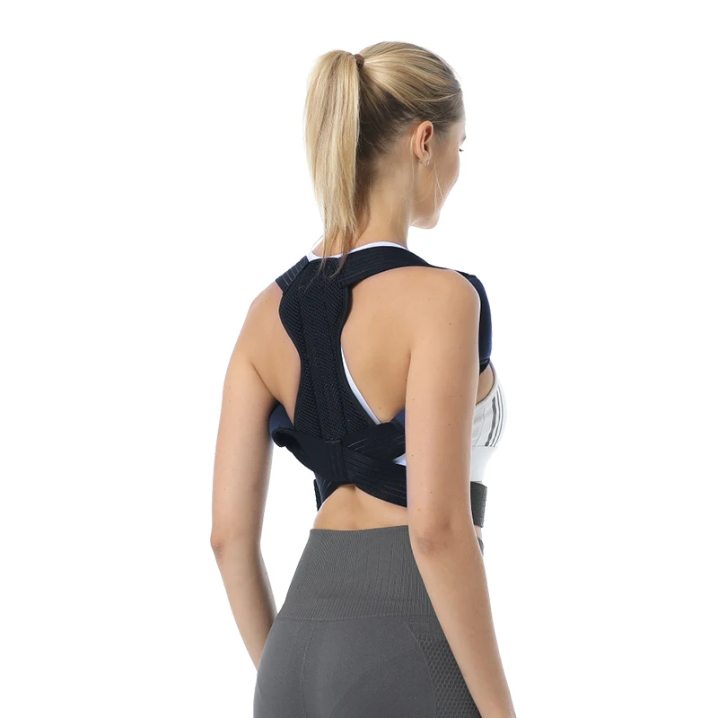 

Регулируемый магнитный пояс для поддержки осанки, Корректор осанки, ремешок для плеч, поясницы, снятия боли в осанке, триммер для талии