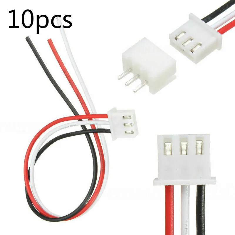 

GRB lamp with butt joint son + female miniature XH2.54-3P miniature female connector 10 sets of cable plugs with wires