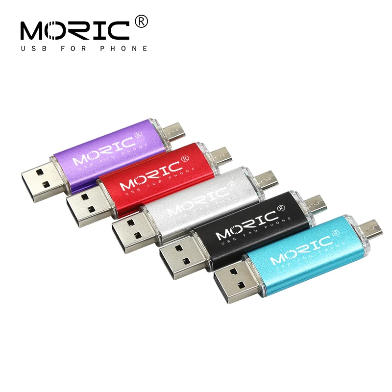 Best USB Flash Drive for Android Smart Phone 64GB pendrive 32GB OTG pen drive Metal memory stick 16GB cle usb free shipping | Компьютеры и