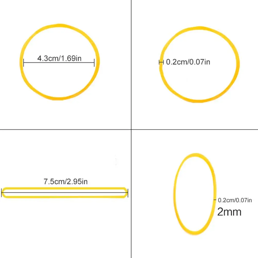 Эластичные резинки для банкнот бумажных растягивающиеся эластичные офиса дома| |