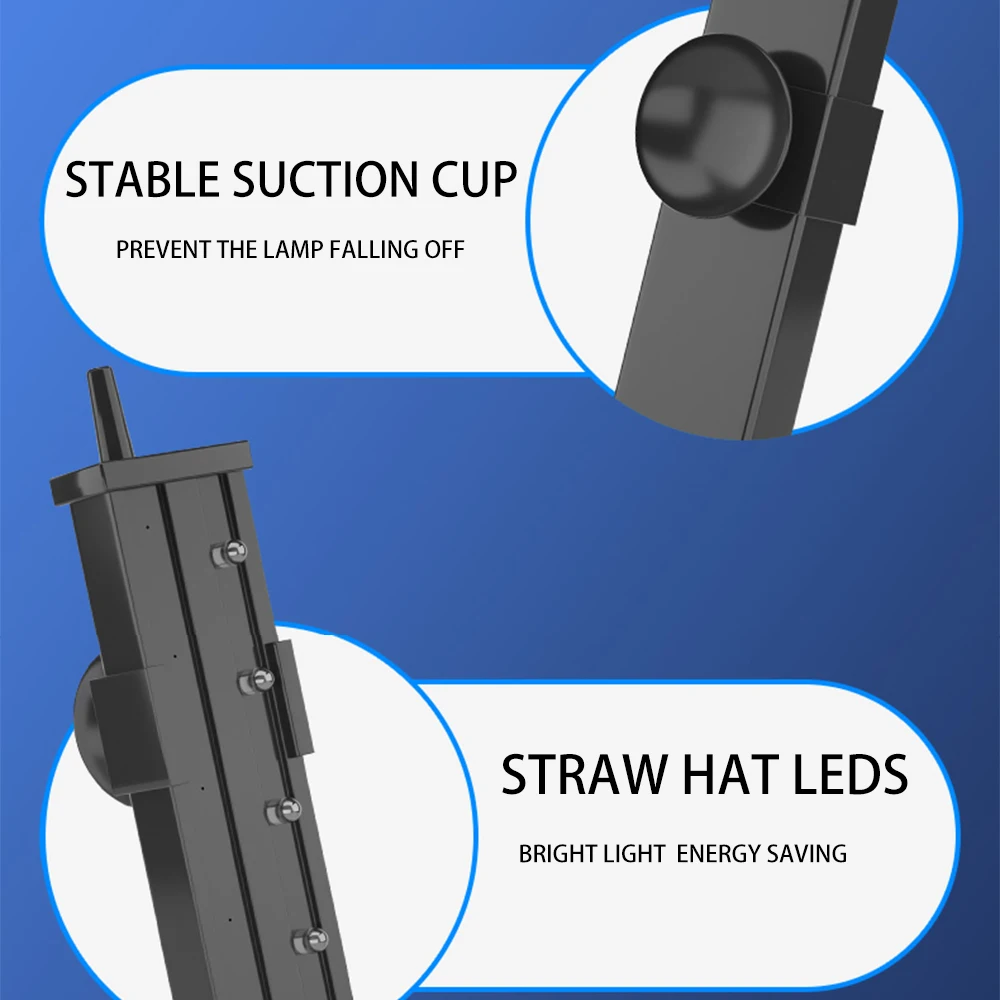 Лампа Gako с воздушными пузырьками Красочный Светодиодный светильник 2 Вт для