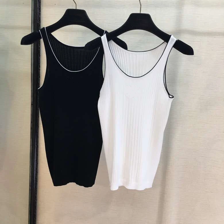 2020 Повседневная женская черно белая эластичная рубашка|Футболки| |