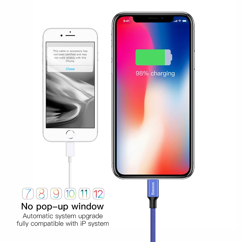 Usb кабель с разъемом lightning для быстрой зарядки короткий зарядный iPhone xs xr x 8 7 6s plus ipad