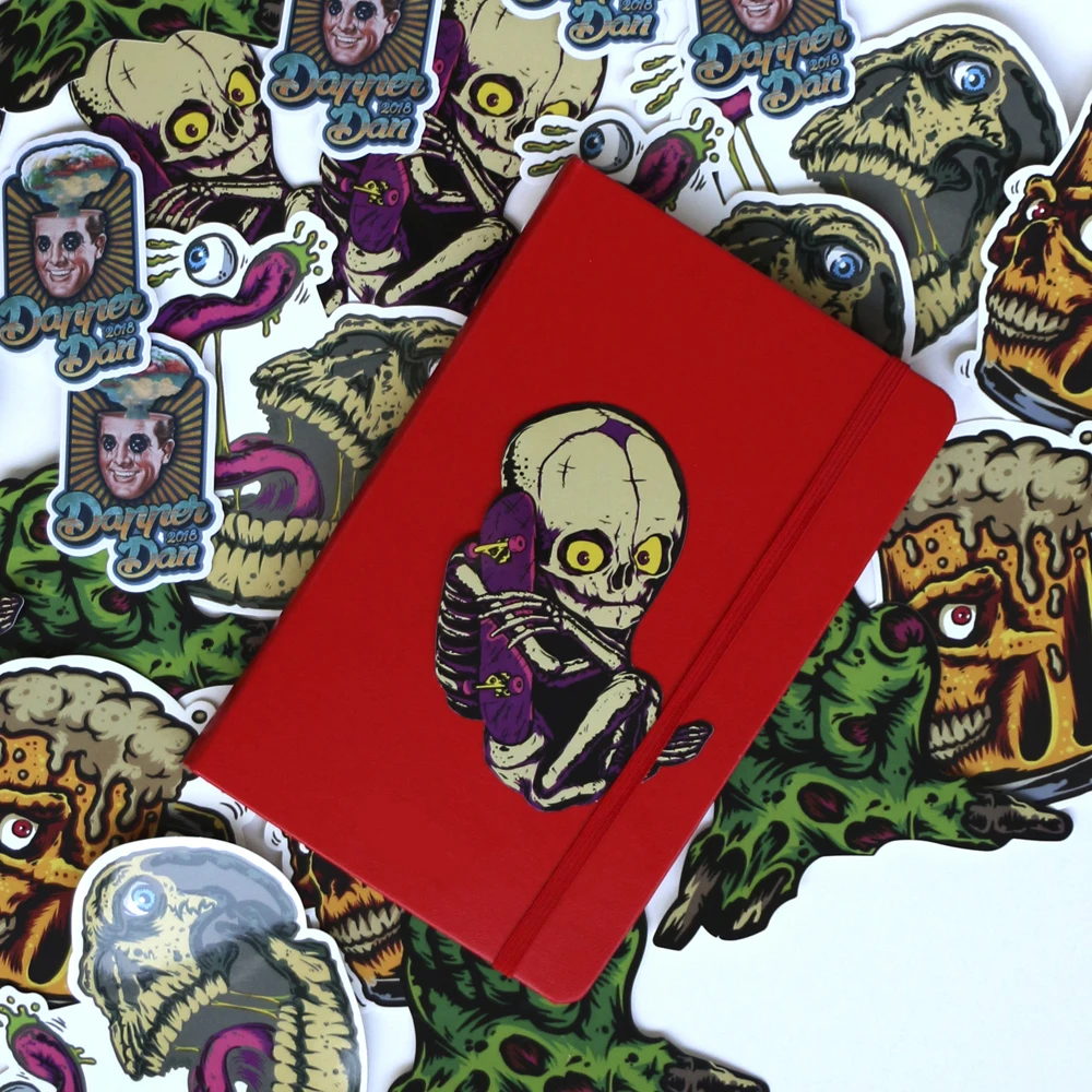 Пользовательский логотип наклейка для дневника милые эстетические кавайные