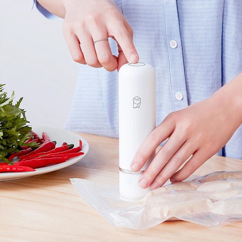 Фото Smart Vacuum Machine Miaomiaoce Handheld Intelligent Shut-off Automatic Manual Moisture-proof Preservation Электроника Smart Vacuum Machine Miaomiaoce Handheld Intelligent Shut-off Automatic Manual Moisture-proof Preservation Электроника