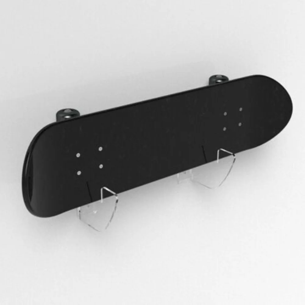 

15*12*2cm Skateboard Brackets Acrylic Clear Highly Polish Holder Stand