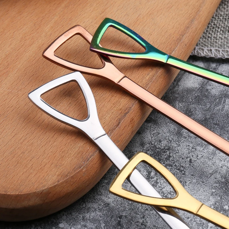 Мини Ложка 304 для кофе из нержавеющей стали ложка мороженого инженерным железным