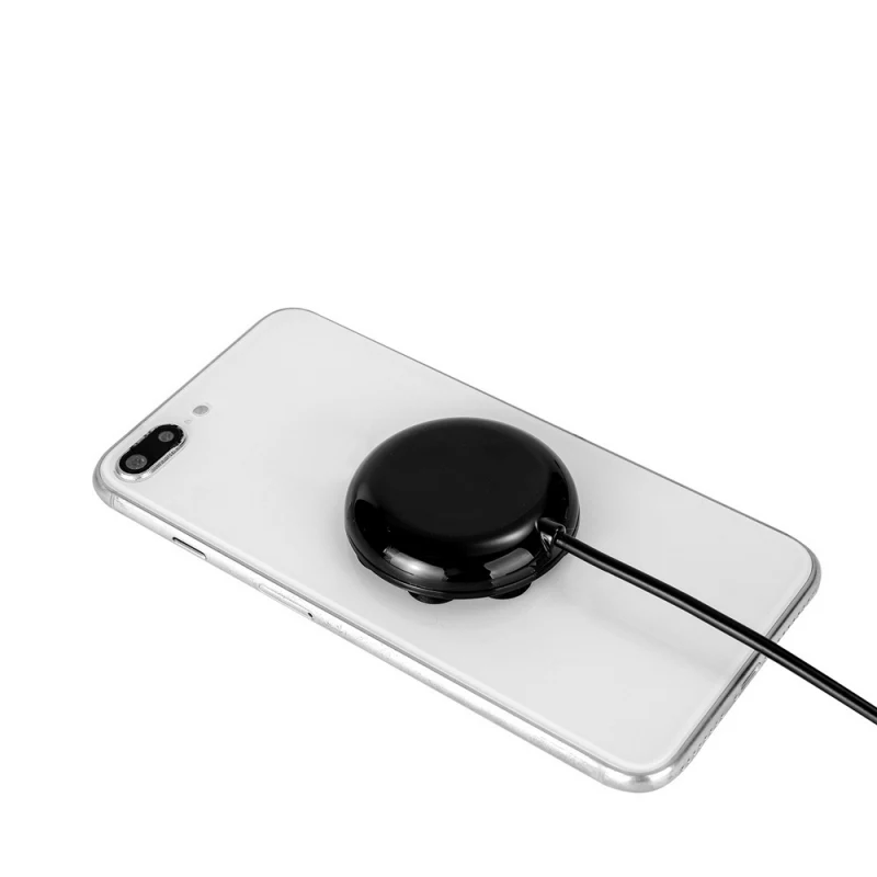 Беспроводное зарядное устройство Qi с присоской паука для Galaxy S10 IPhone XS XR