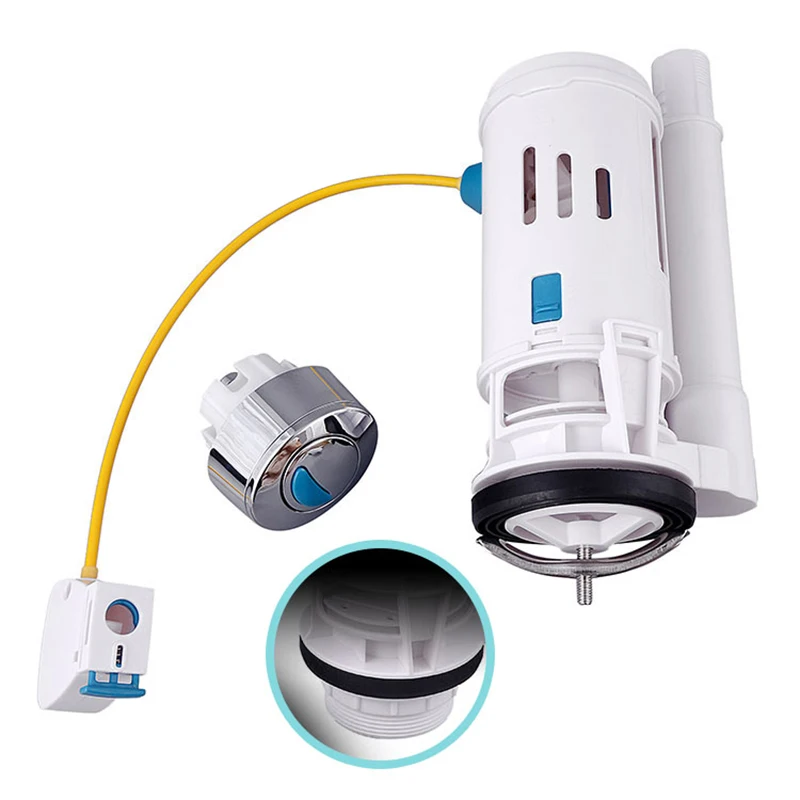 Бак для воды двойной сливной клапан кнопка смыва резервуар часть универсальных