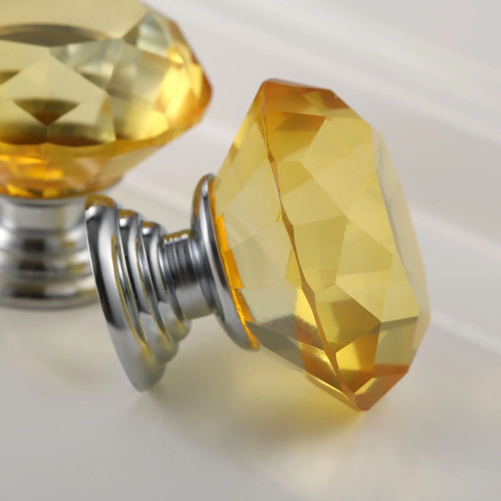 12 шт. алмазная хрустальная ручка стеклянная дверный шкаф вытяжка 30 мм мебельная