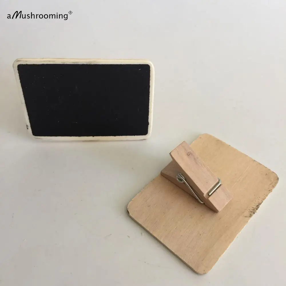 20ct Rustic Wedding signs Table Numbers Display Vintage Wooden Mini Chalkboard Signs Birthday Party Buffet Food wedding | Дом и сад