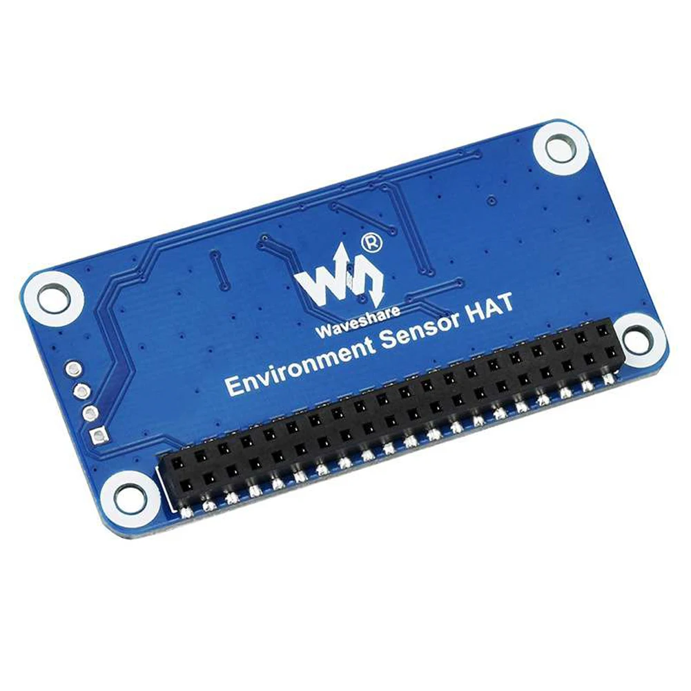 Датчик окружающей среды Waveshare для Raspberry Pi I2C встроенная шина TSL25911FN ICM20948 LTR390-UV-1 SGP40