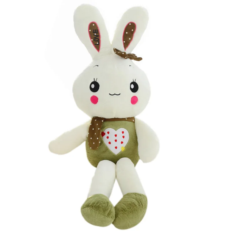 

80-150cm Wholesale Cartoon Rabbit Plush Toys Stuffed Animals Bunny Pillow Plushies Doll Christmas Gifts
