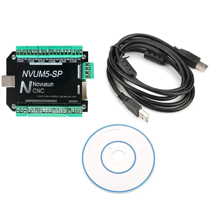 NVUM5-SP USB MACH3 интерфейсная плата 5 контроллер ЧПУ 100 кГц для шаговый моторный