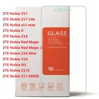 Закаленное стекло для ZTE Nubia Z17 Lite  z11 max X Z18 Mini Red Magic 3 N3 V18 Z17 MINIS Z17S, Защитная пленка для экрана 9H