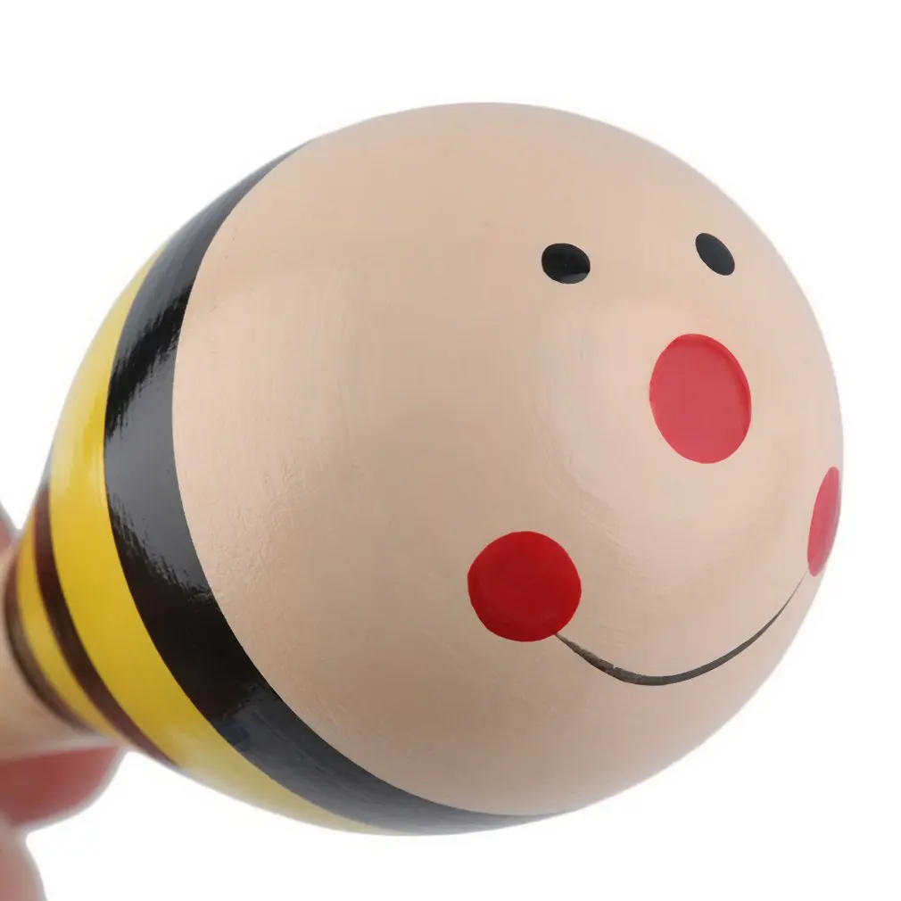 5 шт. Детские звуковые погремушки для малышей Музыкальные инструменты деревянный