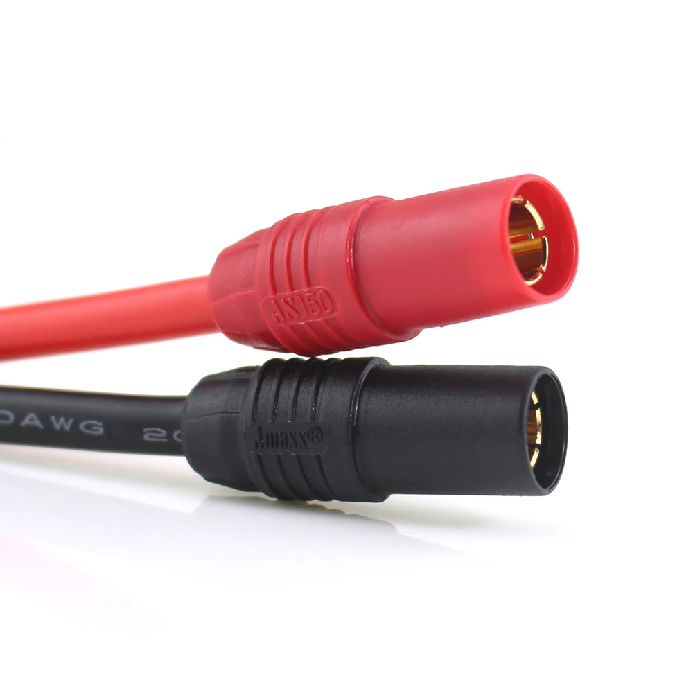 Кабель переходник Amass XT90 15 см 10awg|Детали и аксессуары| |